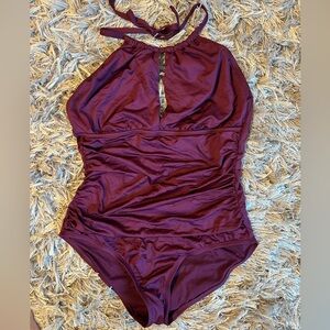 Size 12 Liz Claiborne One-piece Swimsuit